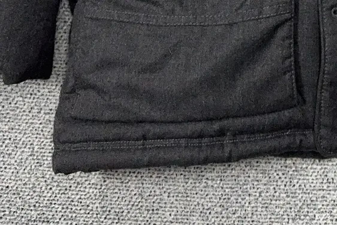 타미힐피거 그레이 배색 캐주얼 울 패딩 M 상품이미지5