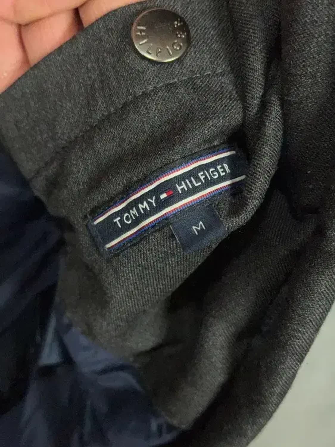 타미힐피거 그레이 배색 캐주얼 울 패딩 M 상품이미지7