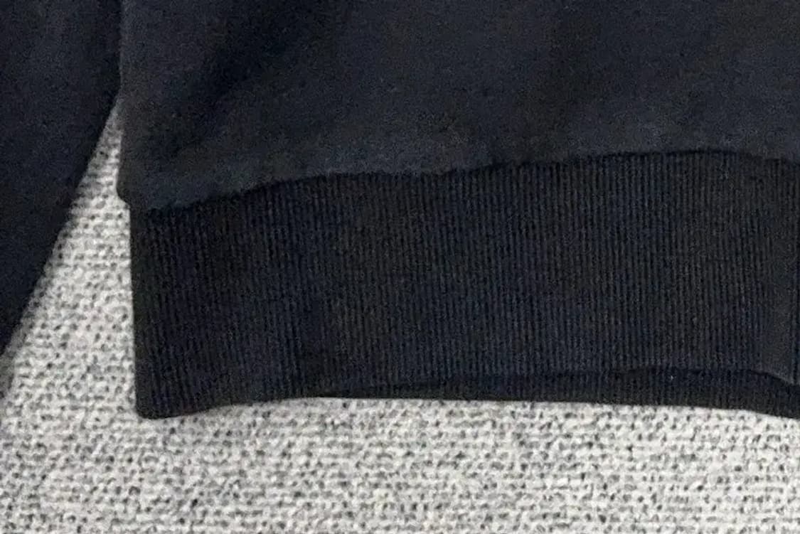 휠라 블랙 로고 맨투맨 LARGE 상품이미지6