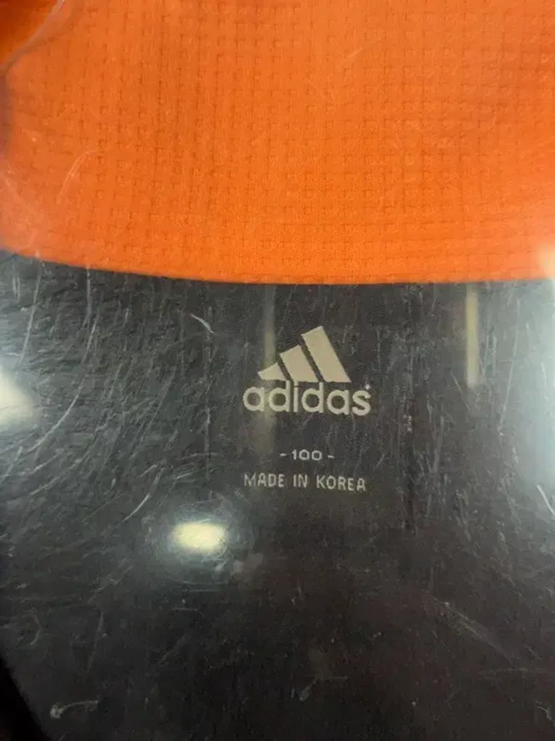 아디다스 블랙 로고 삼선 오버핏 바람막이 100 상품이미지7