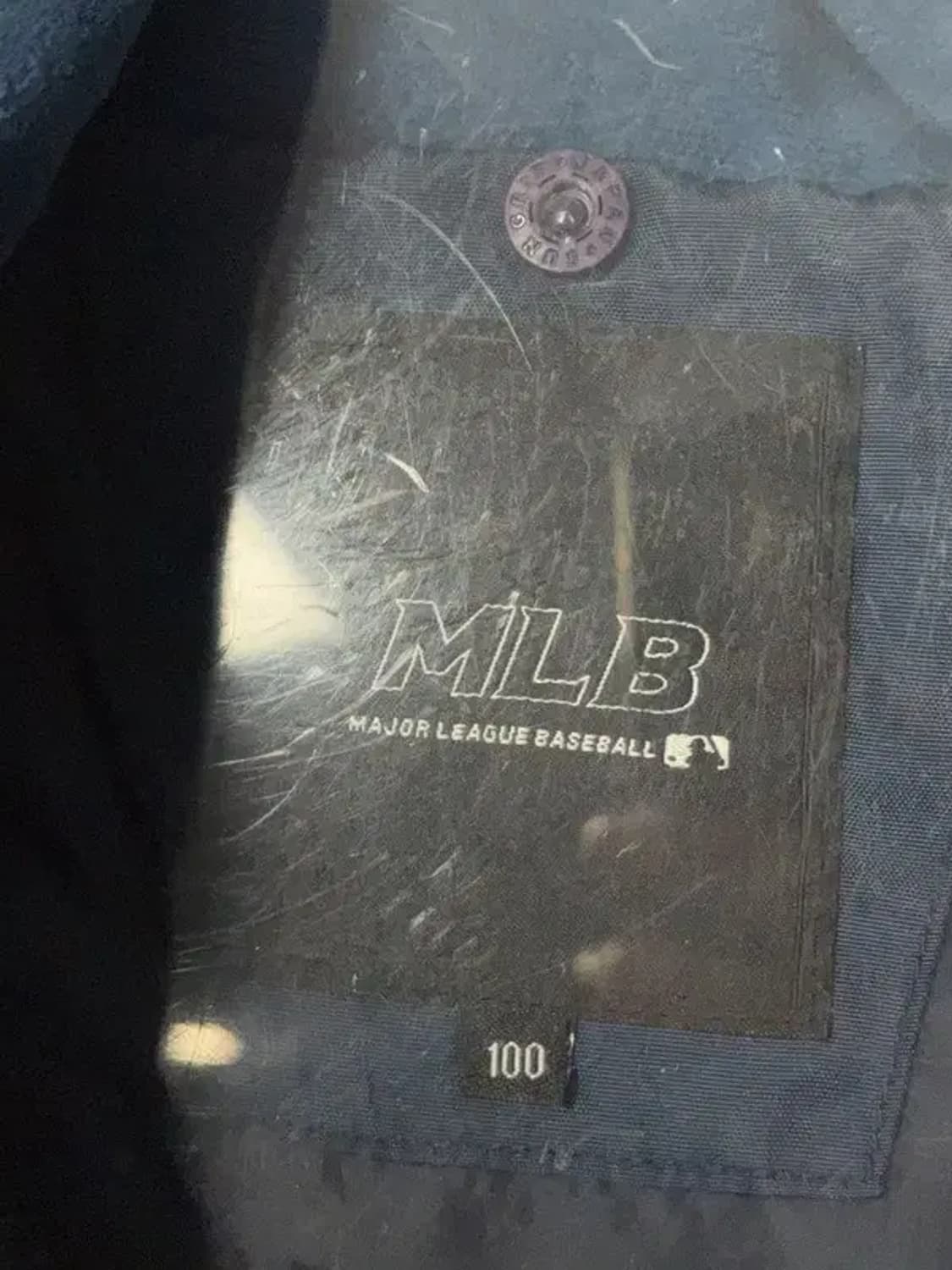 엠엘비 LA다저스 네이비 패딩 100 상품이미지7