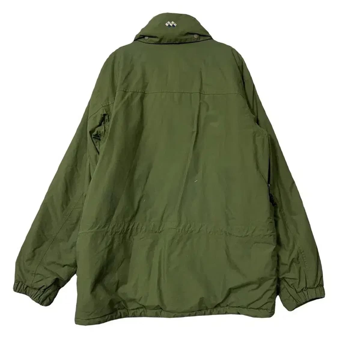 몽벨 카키 스펠 로고 점퍼 자켓 M 상품이미지2