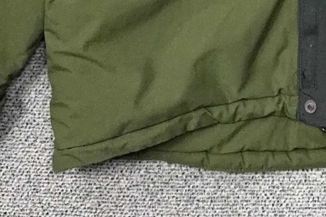 몽벨 카키 스펠 로고 점퍼 자켓 M 상품이미지5