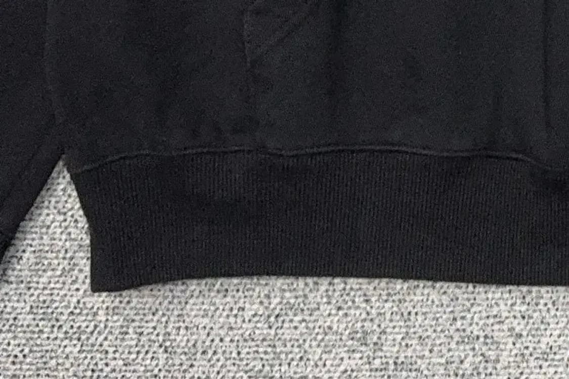 커버낫 블랙 로고 스웻 후드티 L 상품이미지6