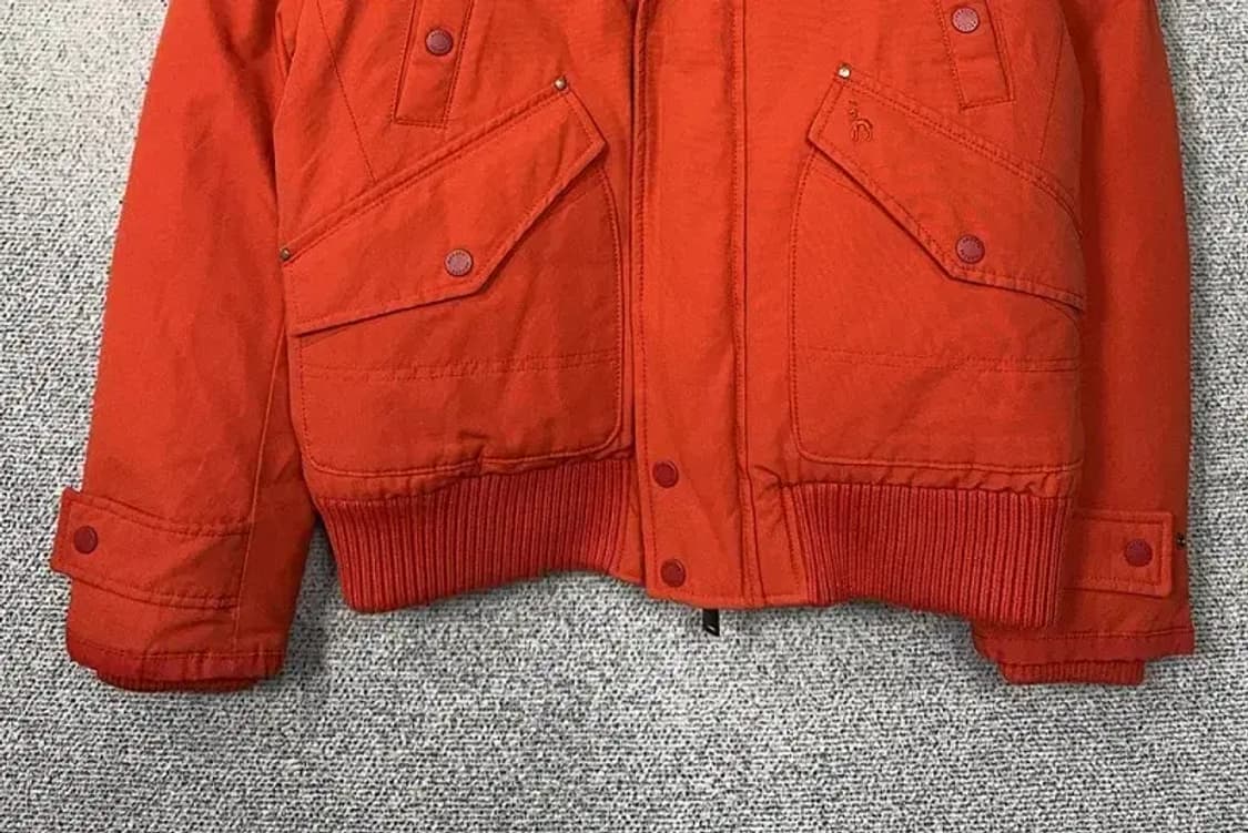 해지스 오렌지 덕다운 캐주얼 패딩 100 상품이미지4