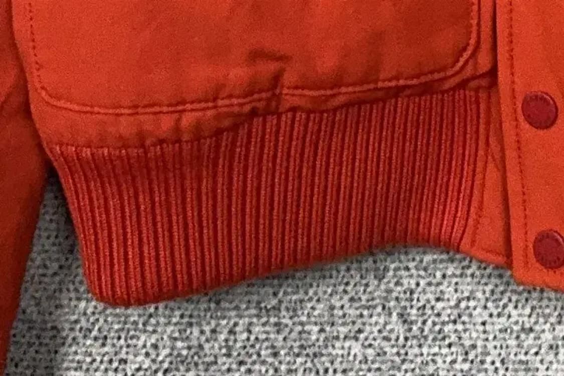 해지스 오렌지 덕다운 캐주얼 패딩 100 상품이미지6