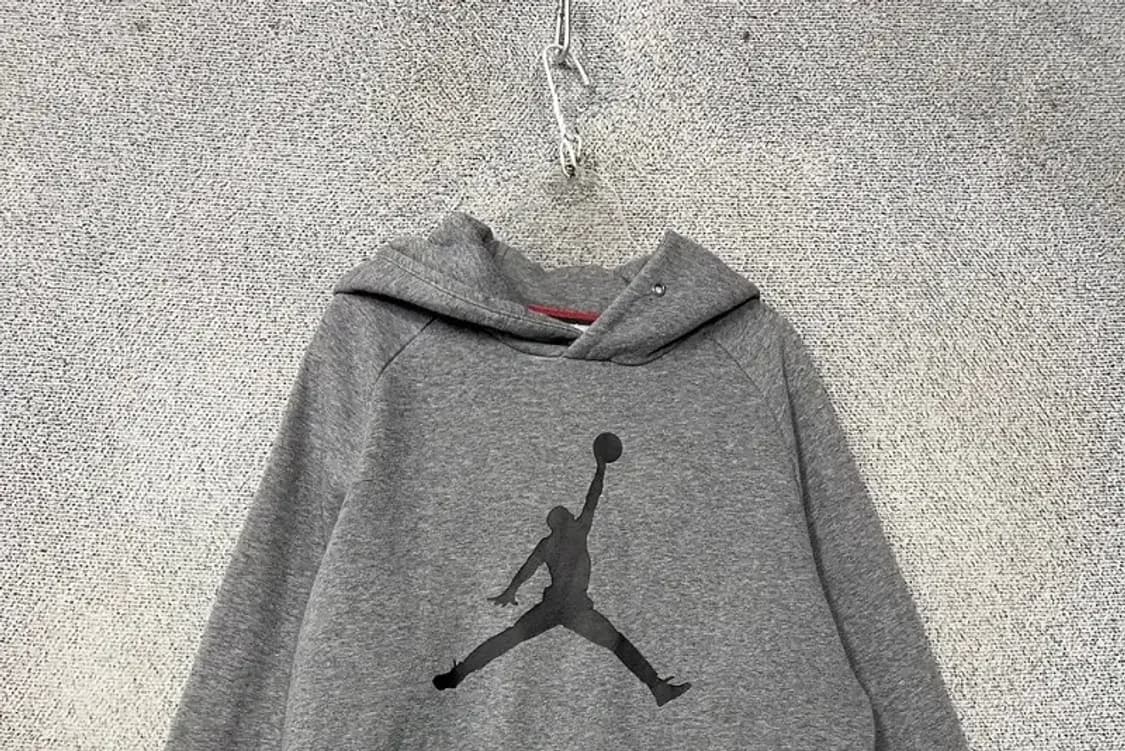 조던 프린팅 그레이 기능성 후드티 L 상품이미지3