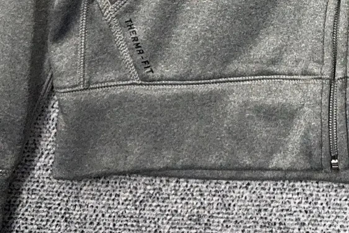 나이키 라이트 그레이 기능성 후드 집업 S 상품이미지6