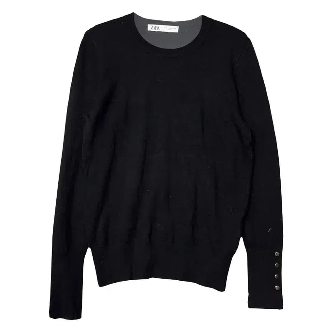 자라 블랙 비스코스 니트 M 상품이미지1