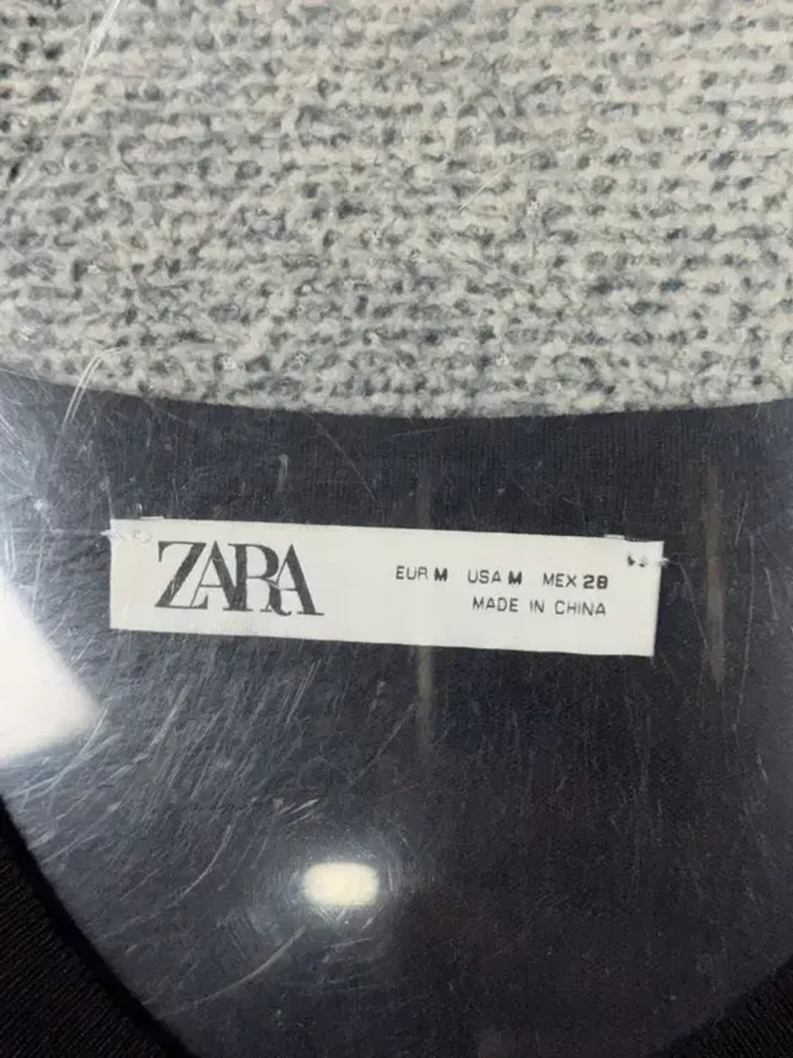 자라 블랙 비스코스 니트 M 상품이미지6