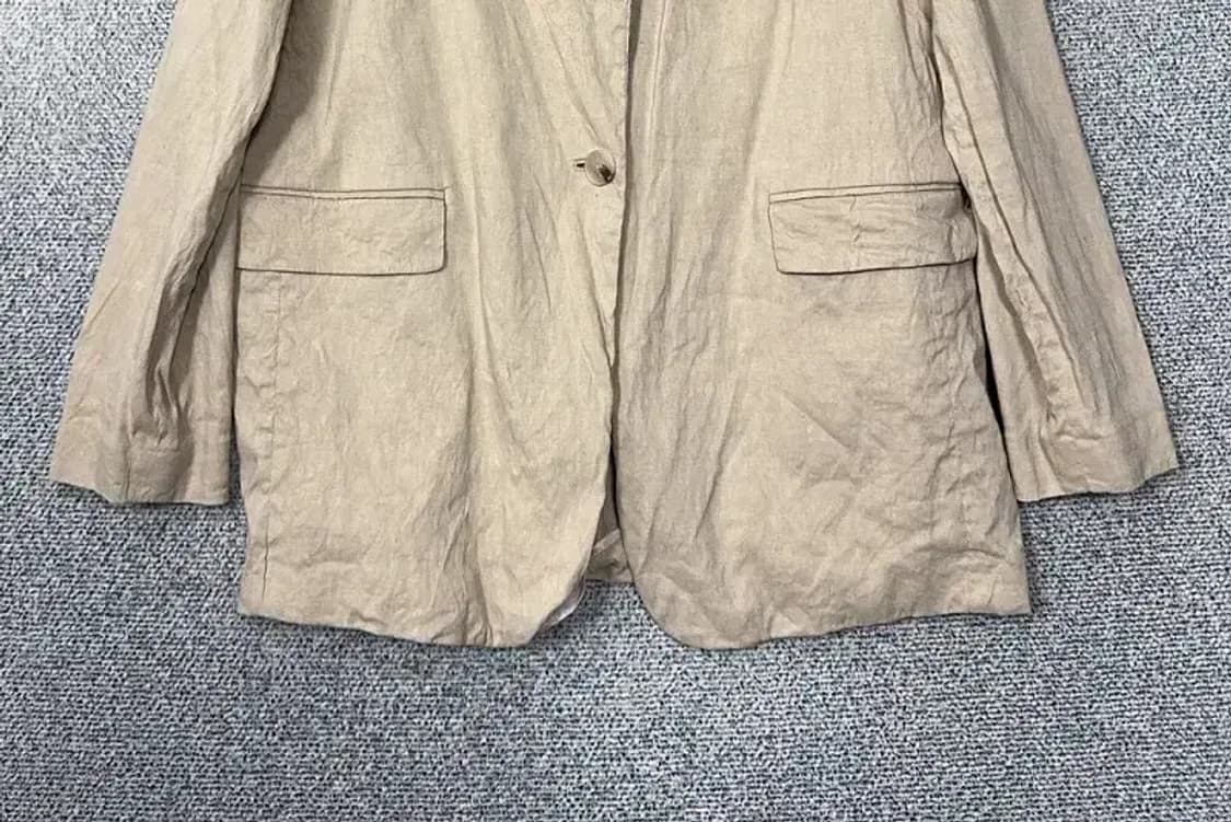 쉬스미스 베이지 버튼 캐주얼 블레이저 88-94-160(66) 상품이미지4