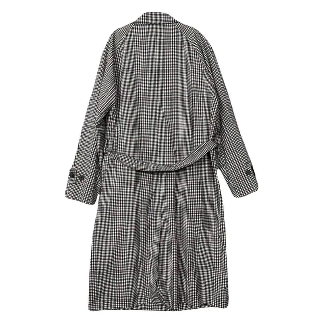 [새상품]STCO 체크 블랙 코트 L(100~105) 상품이미지2