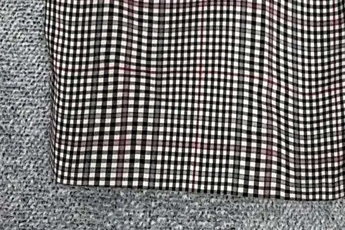 [새상품]STCO 체크 블랙 코트 L(100~105) 상품이미지7