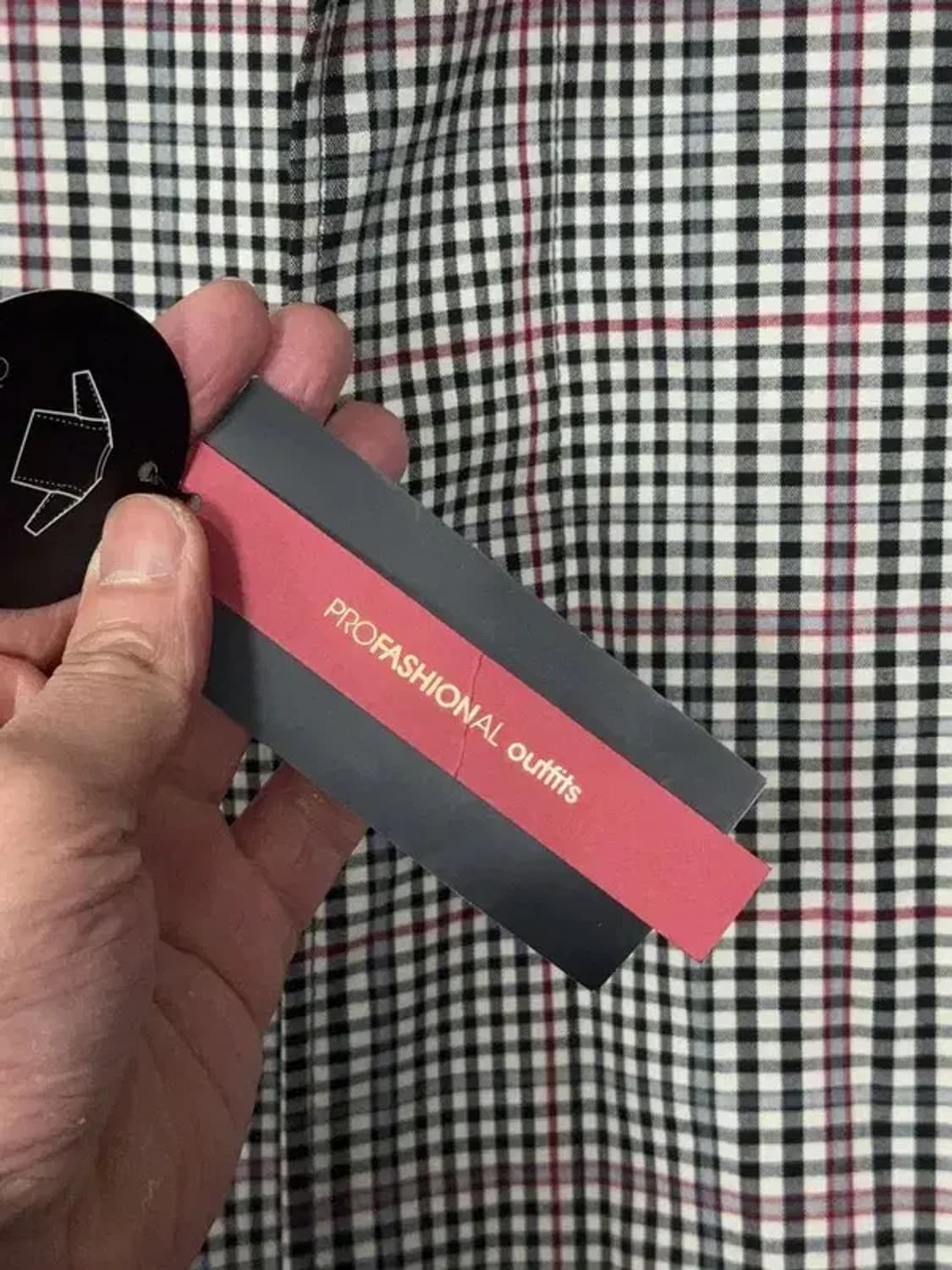 [새상품]STCO 체크 블랙 코트 L(100~105) 상품이미지8