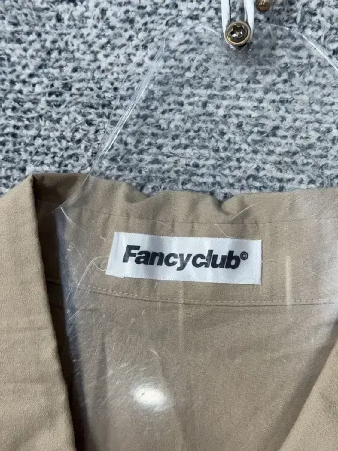 팬시클럽 베이지 트임 원피스 XS 상품이미지6