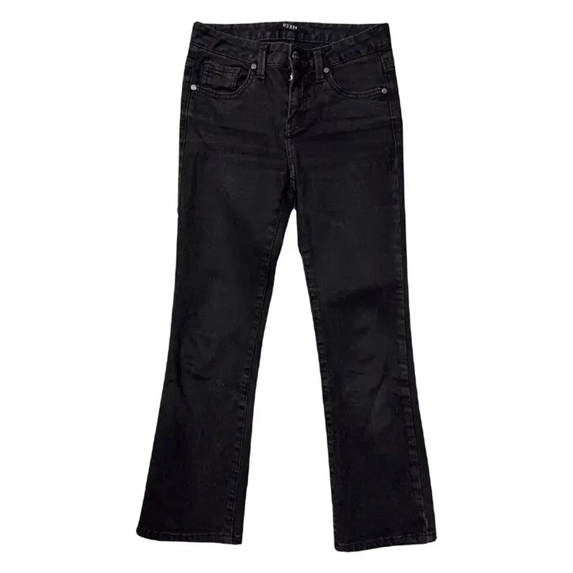 게스 블랙 부츠컷 청바지 24 상품이미지1