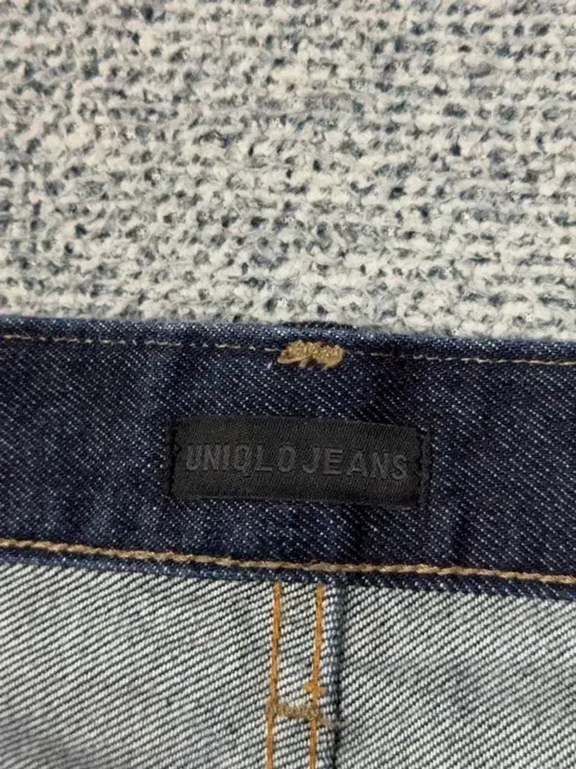 유니클로 진스 진청 생지 청바지 76 상품이미지6