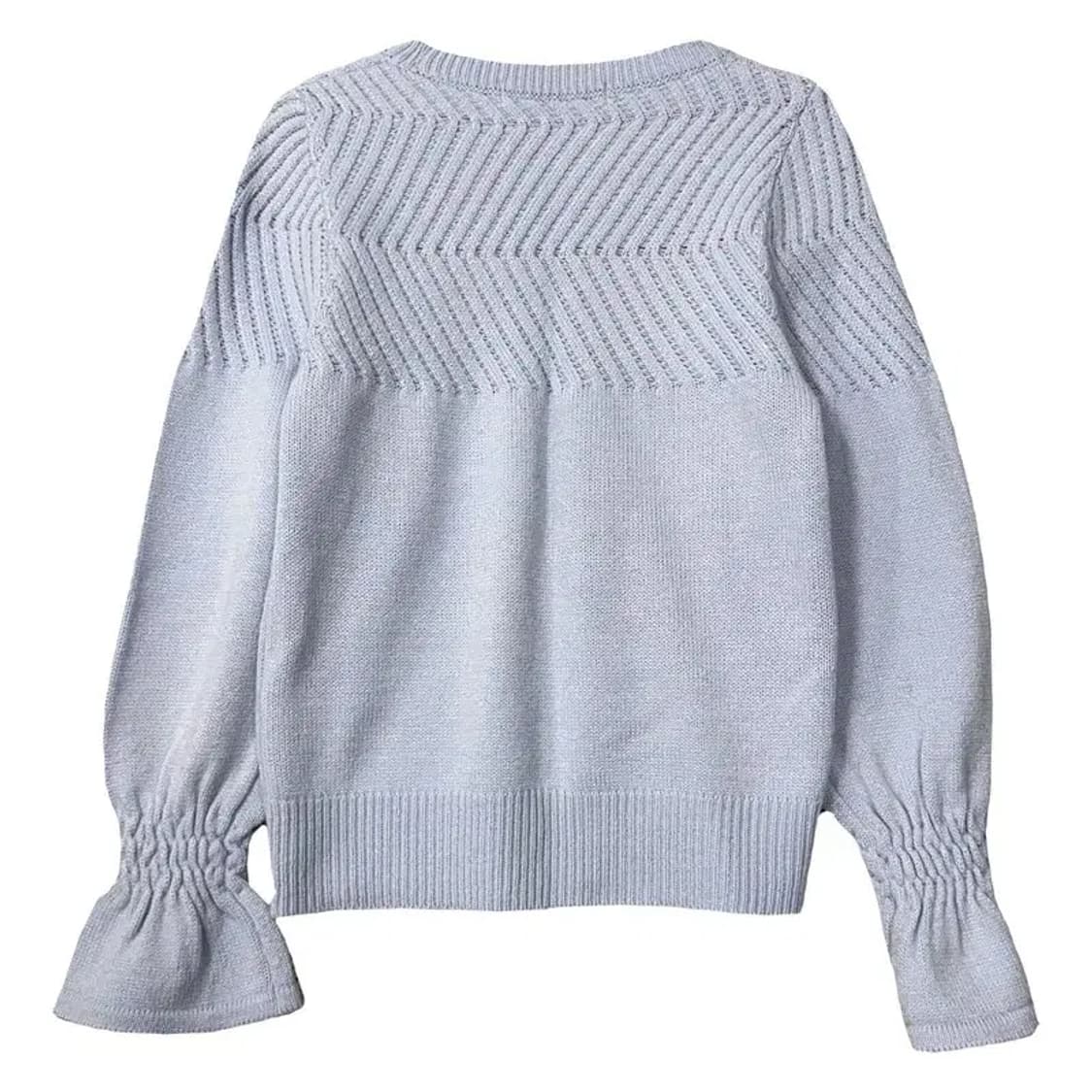 에잇세컨즈 라이트 블루 아크릴 니트 F 상품이미지2