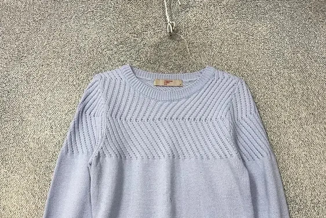 에잇세컨즈 라이트 블루 아크릴 니트 F 상품이미지3