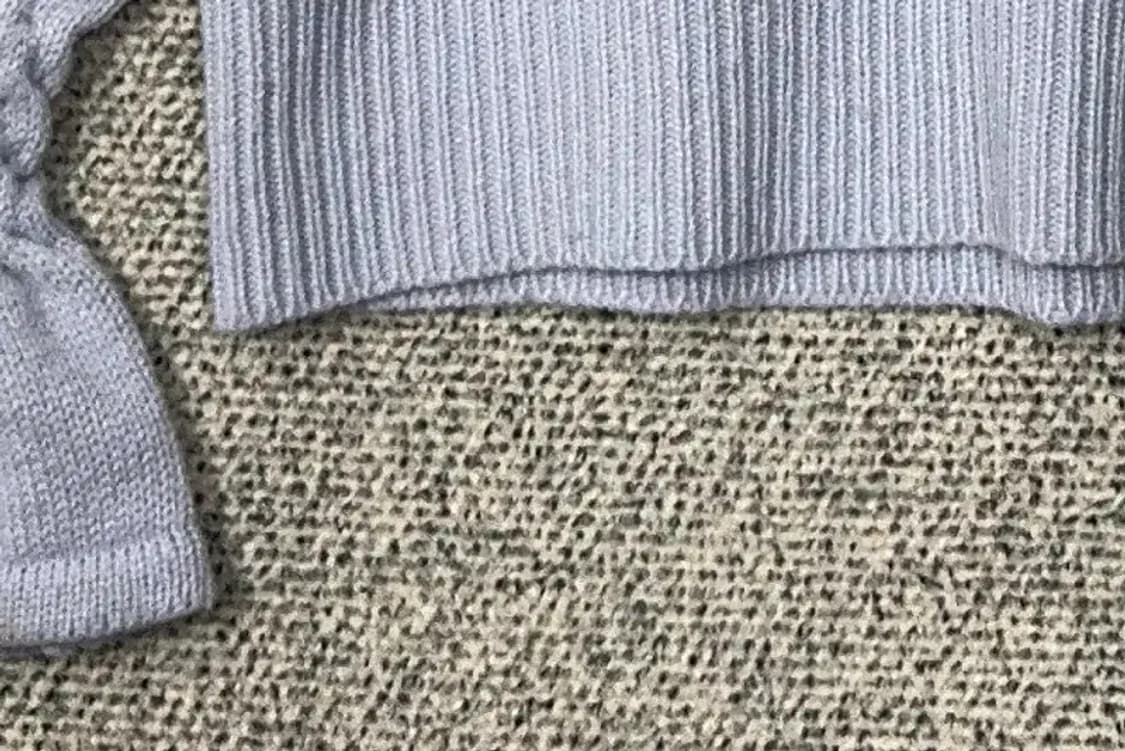 에잇세컨즈 라이트 블루 아크릴 니트 F 상품이미지5