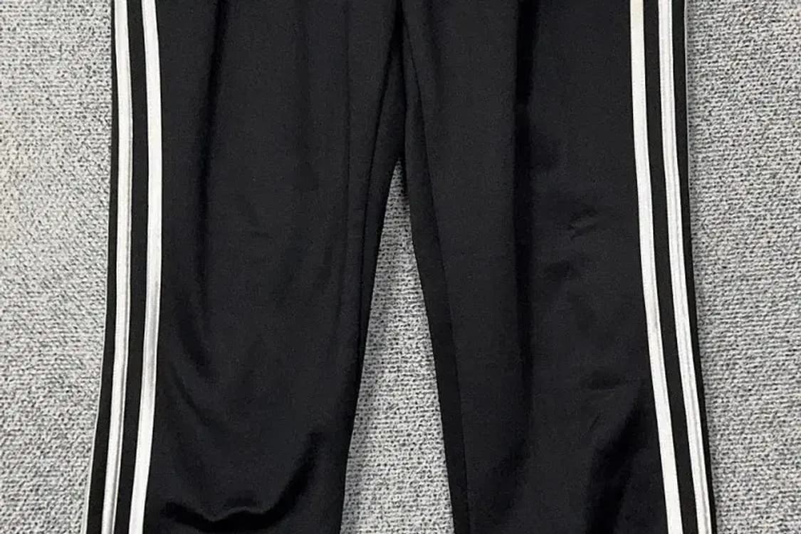 아디다스 블랙 로고 삼선 트레이닝 팬츠 95 상품이미지4