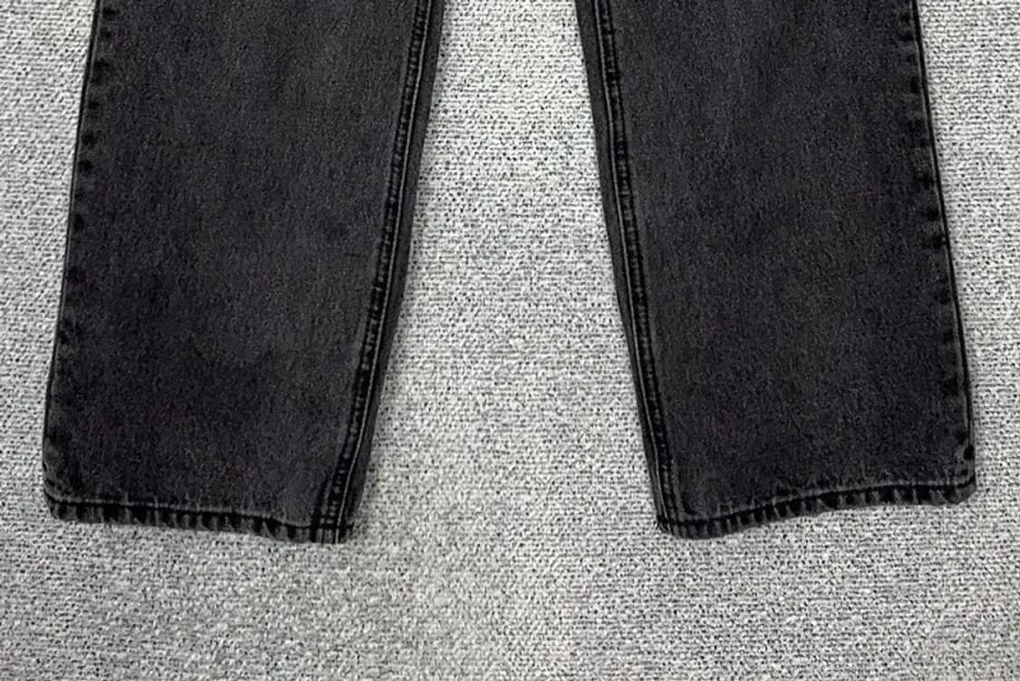 무신사스탠다드 흑청 캐주얼 청바지 27 상품이미지5