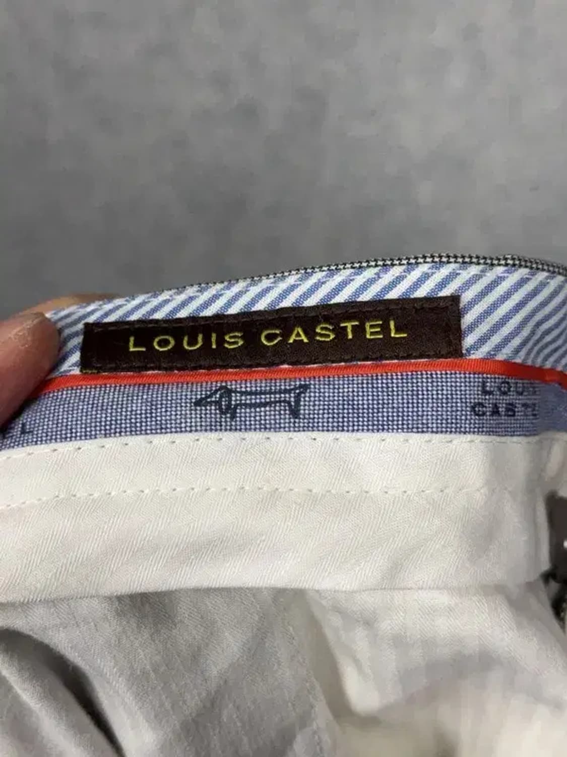 루이까스텔 그레이 골프 팬츠 78 상품이미지7