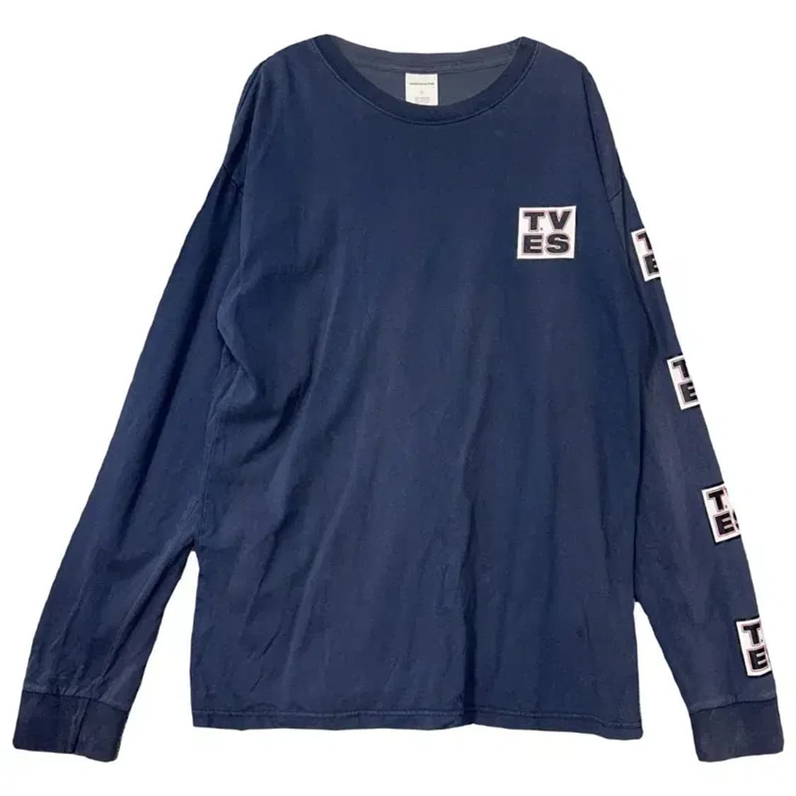 디스이즈네버댓 네이비 빈티지 슬리브 긴팔티 S 상품이미지1