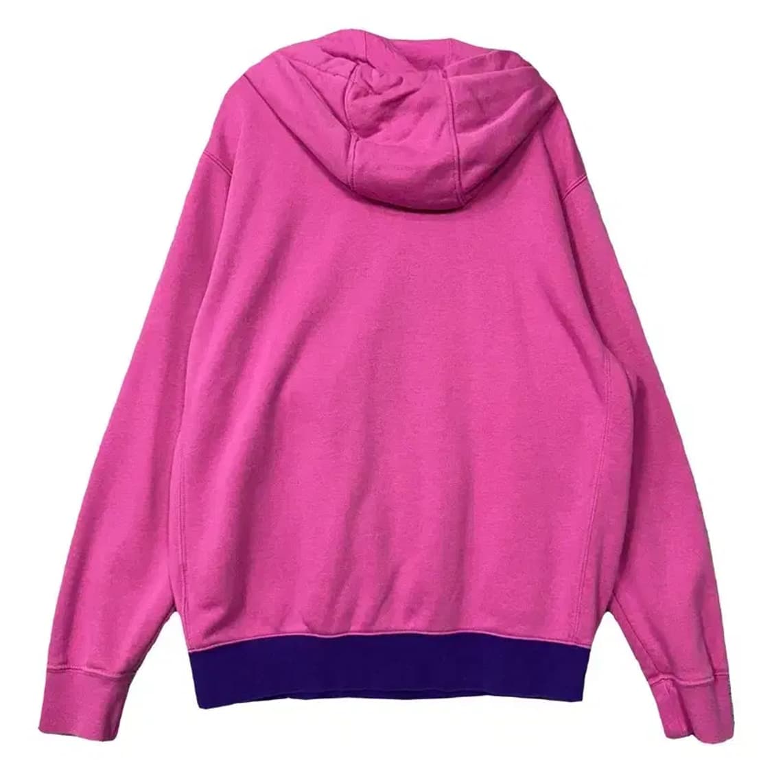 나이키 핑크 로고 반집업 후드티 L 상품이미지2