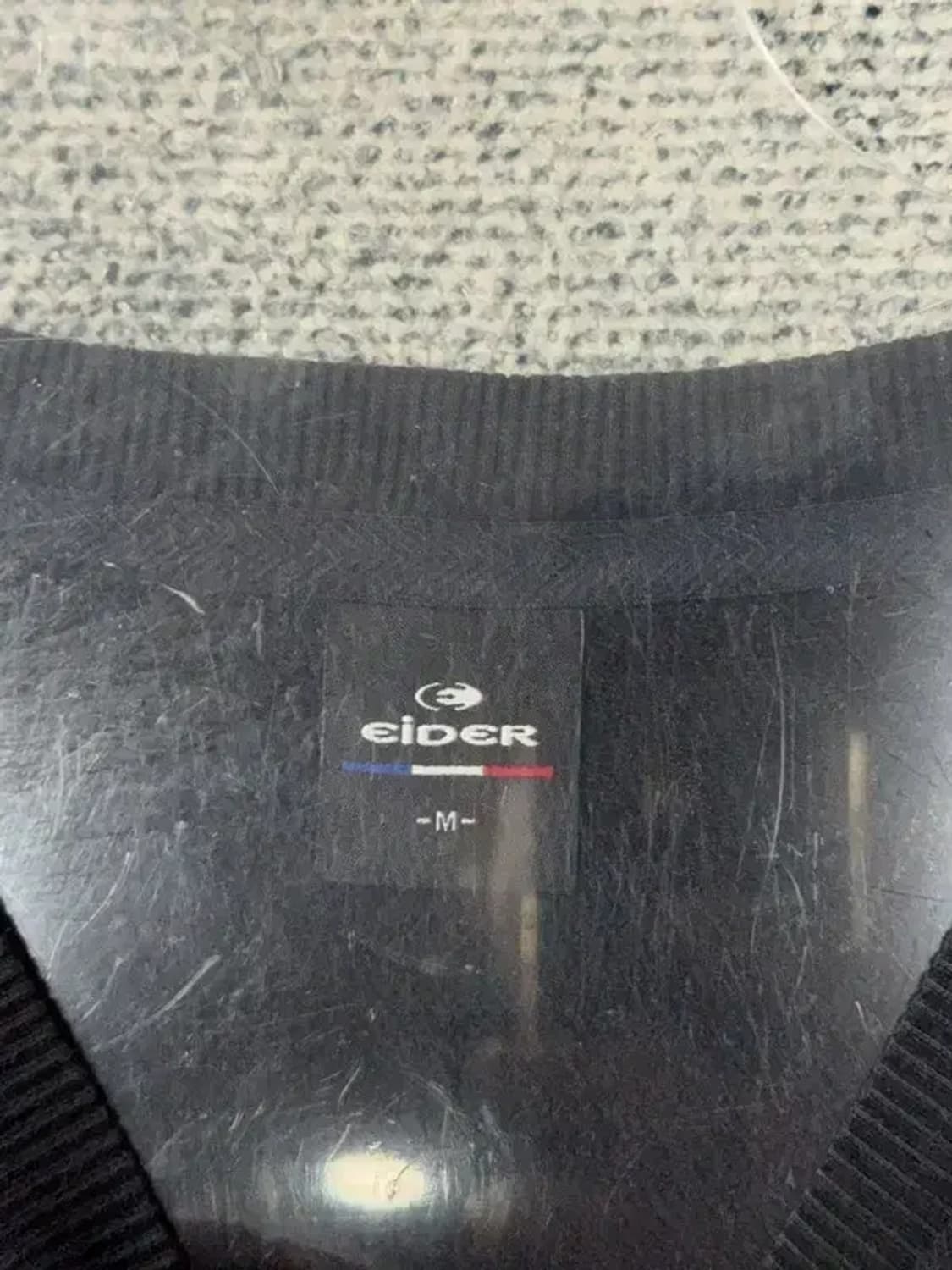 아이더 블랙 스펠 로고 맨투맨 M 상품이미지3