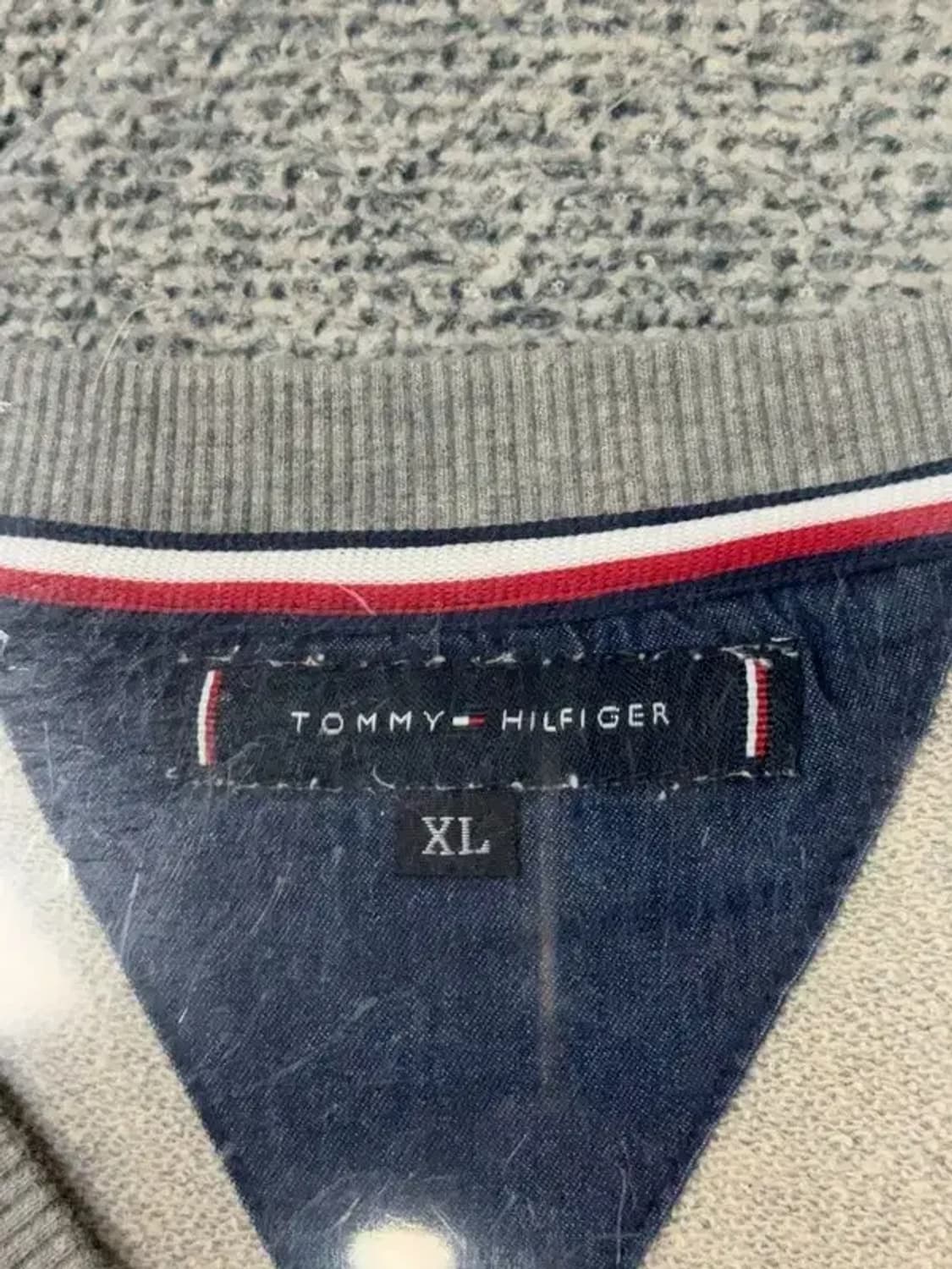 타미힐피거 라이트 그레이 로고 맨투맨 XL 상품이미지3