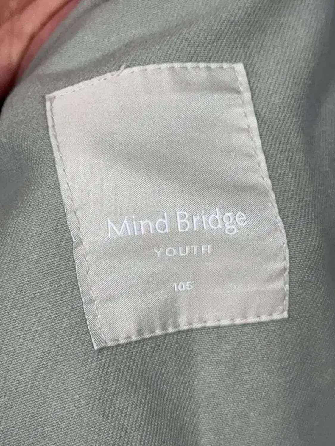 마인드브릿지 베이지 차이나넥 빈티지 디테일 코튼 자켓 105 상품이미지3