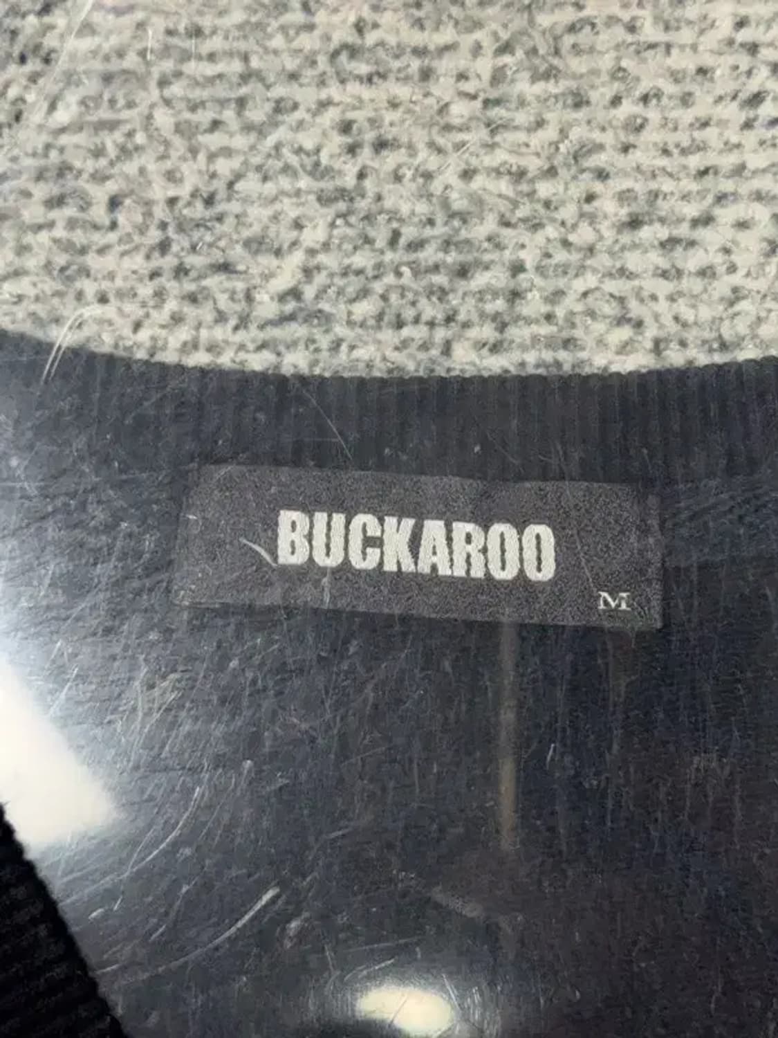 버커루 프린팅 네이비 맨투맨 M 상품이미지3