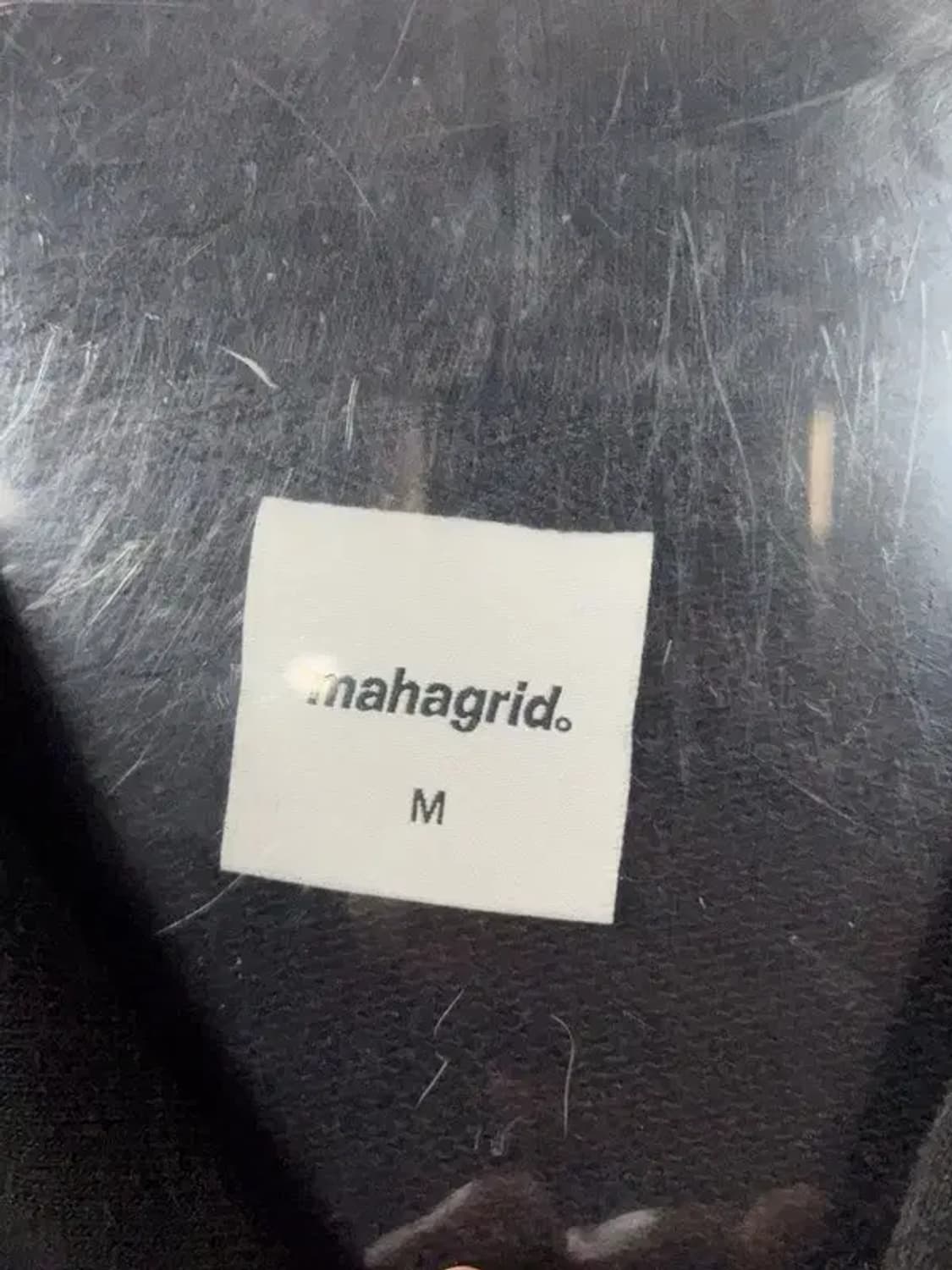 마하그리드 프린팅 블랙 후드티 M 상품이미지3