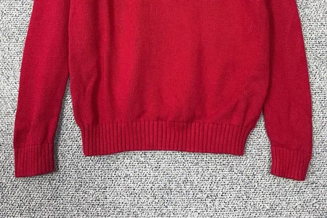 6~7세 타미힐피거 레드 키즈 니트 상품이미지4