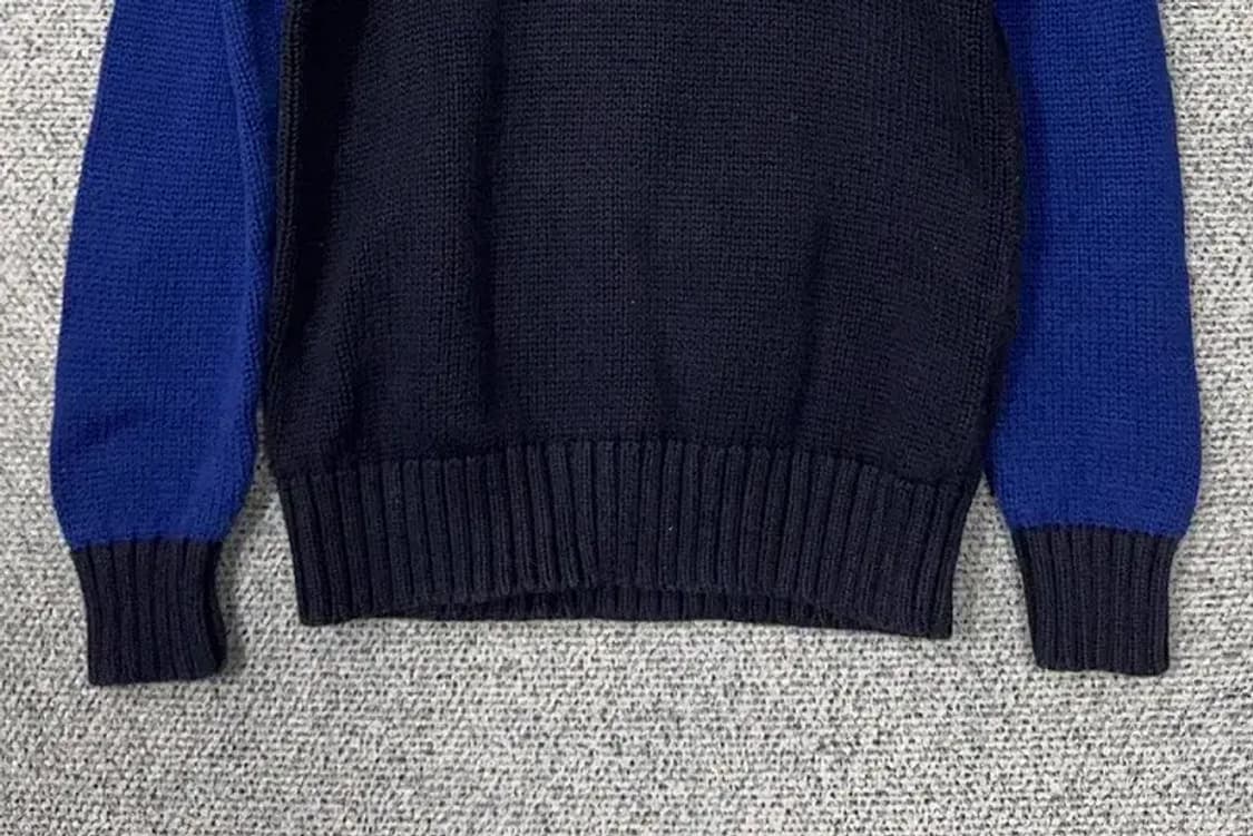 7세 폴로 키즈 프린팅 네이비 니트 상품이미지4