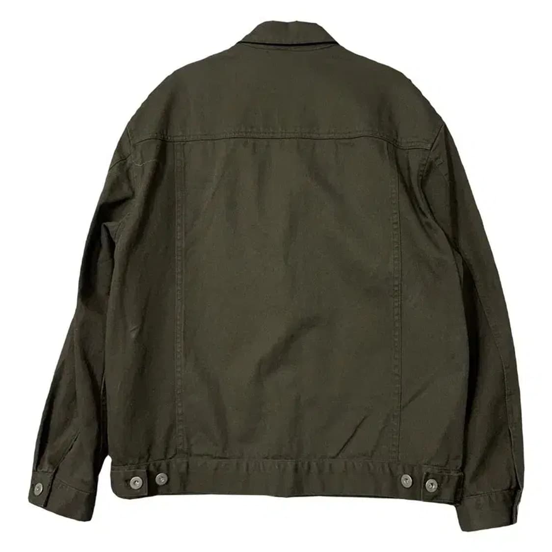 무신사스탠다드 카키 포켓 코튼 자켓 M 상품이미지2