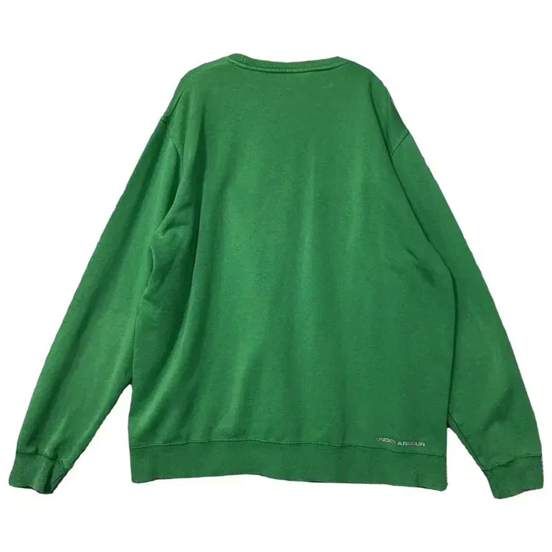 언더아머 그린 로고 오버핏 맨투맨 XL 상품이미지2