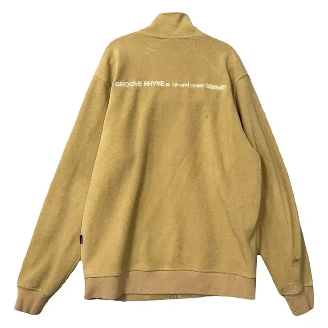 그루브라임 카멜 빈티지 코튼 집업 L 상품이미지2