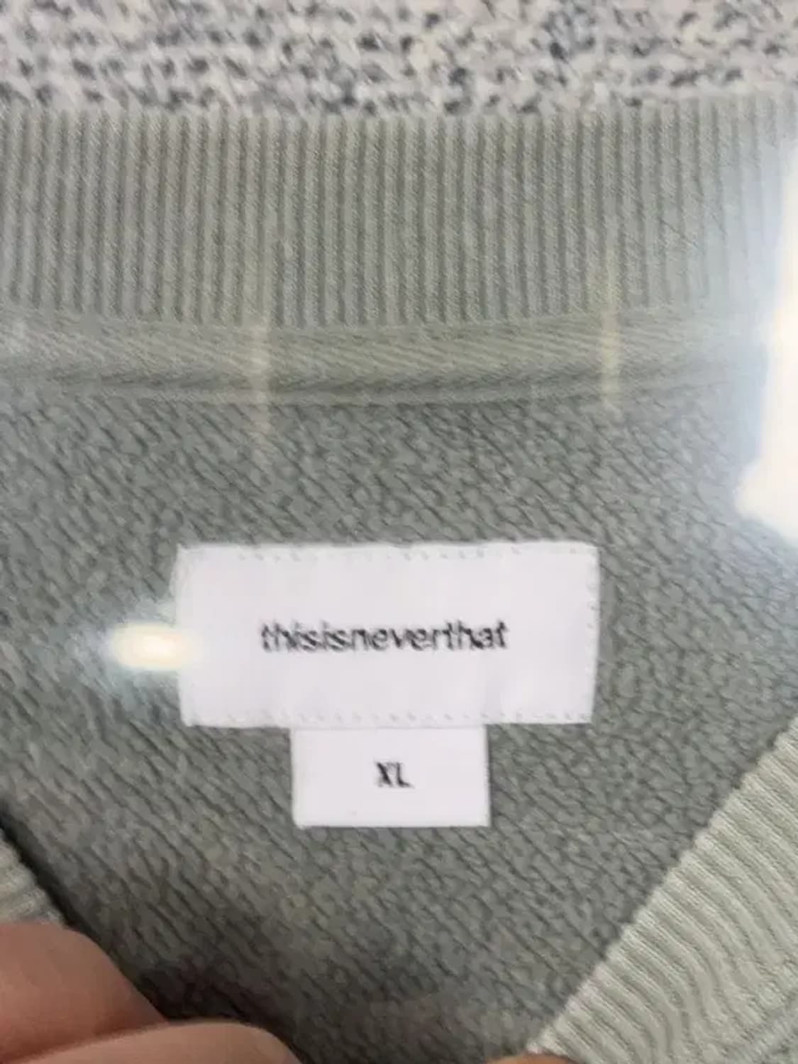 디스이즈네버댓 프린팅 다크 그린 스웻셔츠 맨투맨 XL 상품이미지3