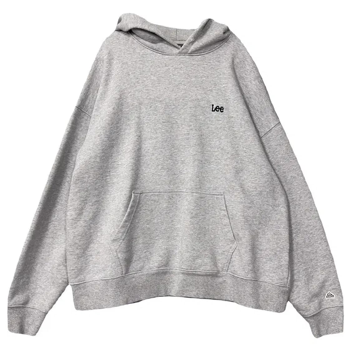 리 라이트 그레이 로고 후드티 XL 상품이미지1