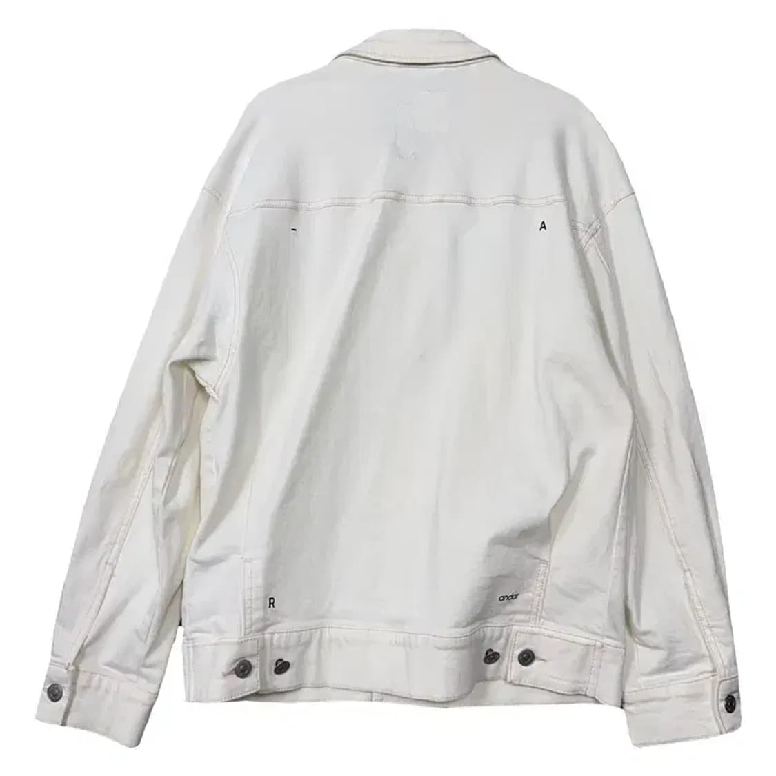안다르 크림 여성 오버핏 데님 자켓 2 상품이미지2