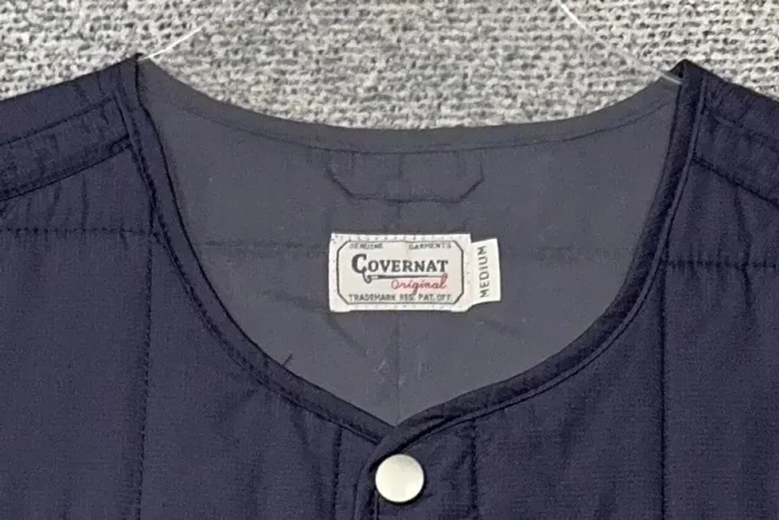 커버낫 네이비 포켓 퀄팅 조끼 MEDIUM 상품이미지5