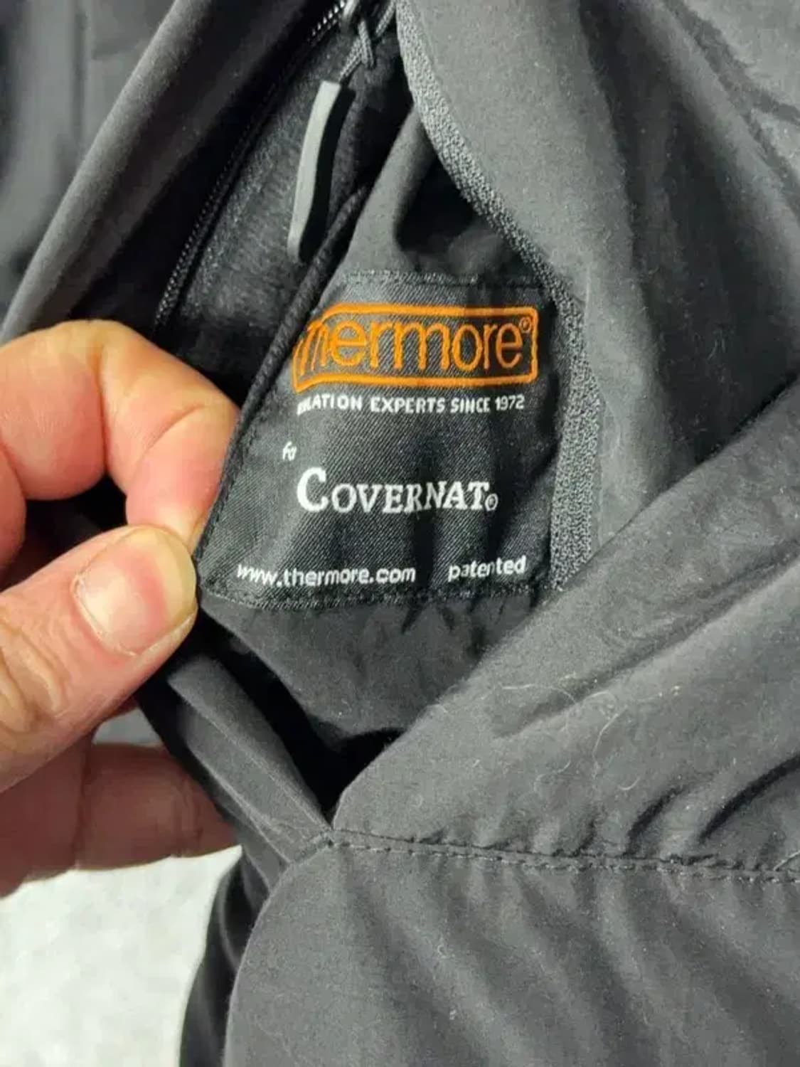 커버낫 베이지 양털 뽀글이 양면 점퍼 LARGE 상품이미지10