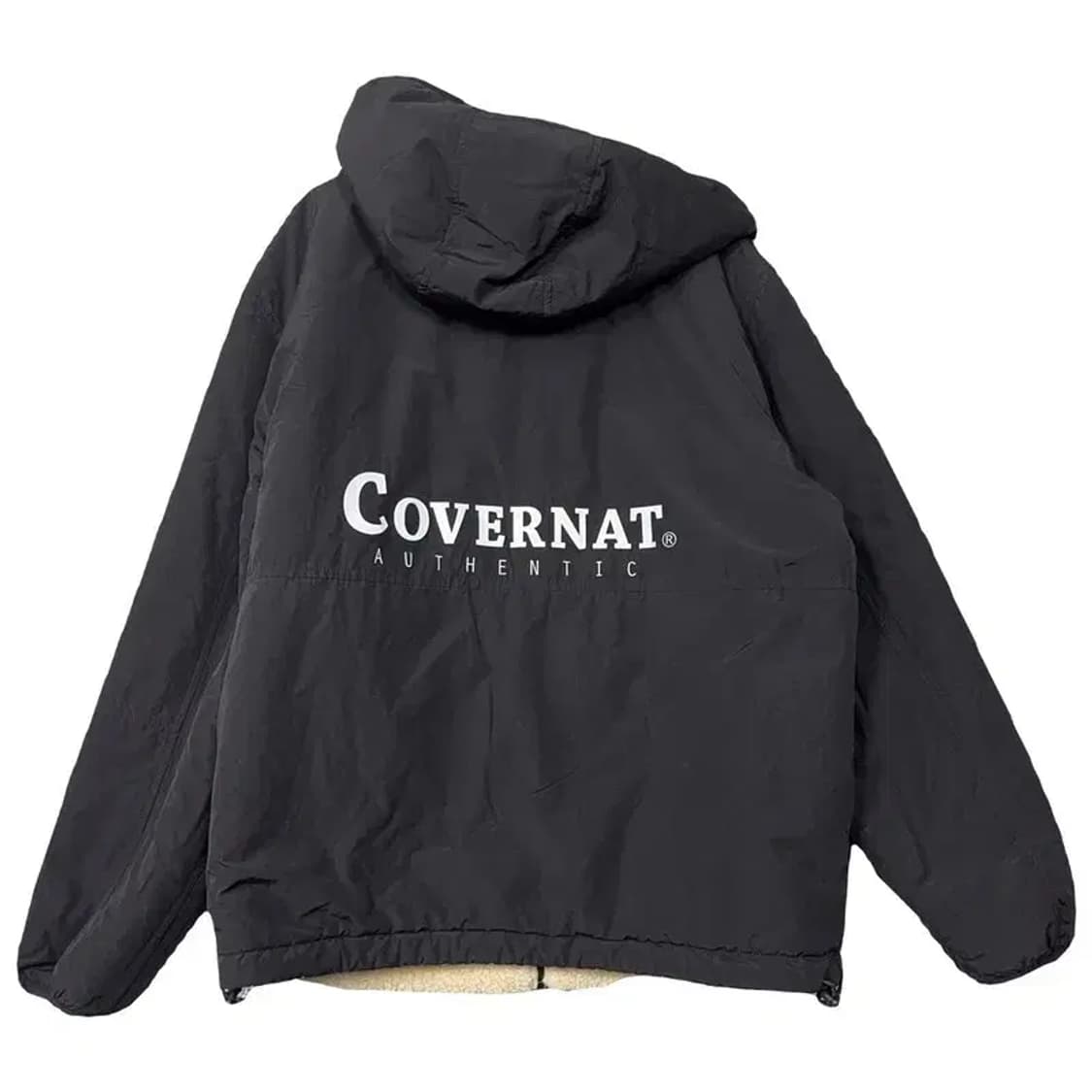 커버낫 베이지 양털 뽀글이 양면 점퍼 LARGE 상품이미지2