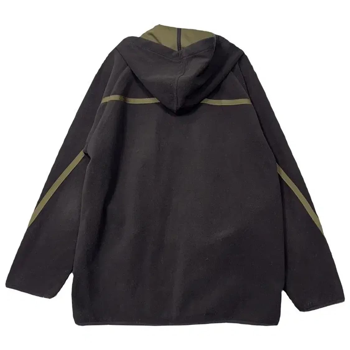 노티카 블랙 스펠 로고 반집업 후드티 L 상품이미지2