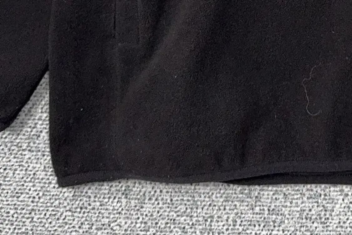 노티카 블랙 스펠 로고 반집업 후드티 L 상품이미지5