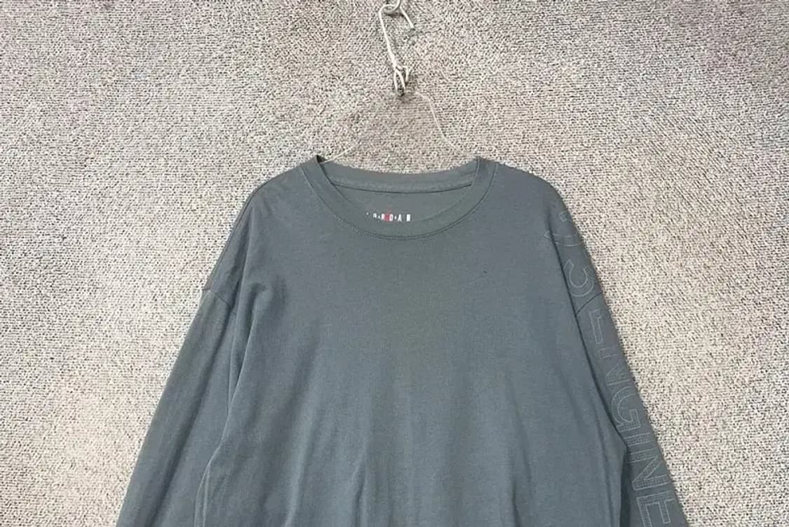 조던 그레이 긴팔티 XL 상품이미지3