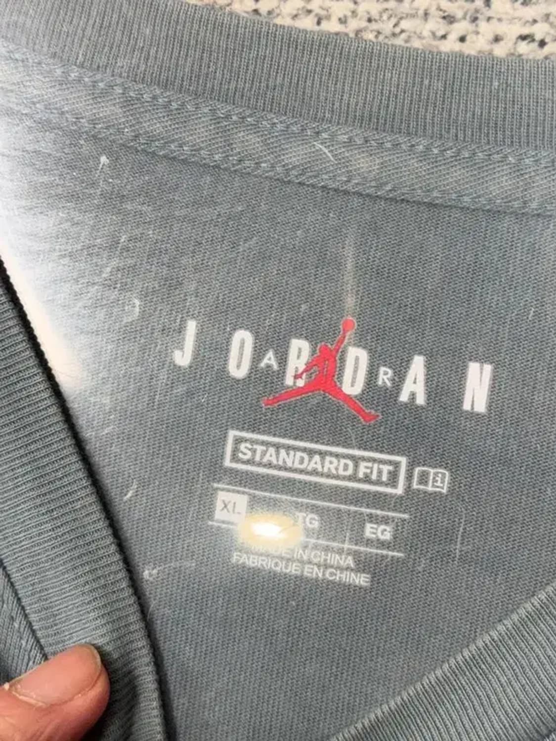 조던 그레이 긴팔티 XL 상품이미지7