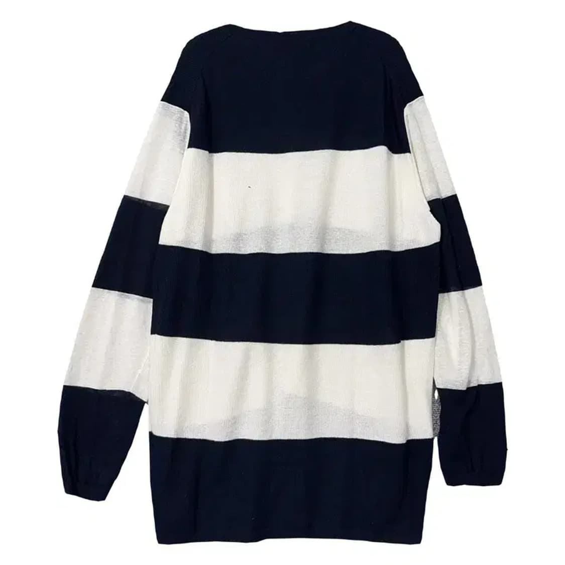 유니클로 스트라이프 네이비 니트 105 상품이미지2